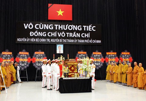 Scene at the ceremony