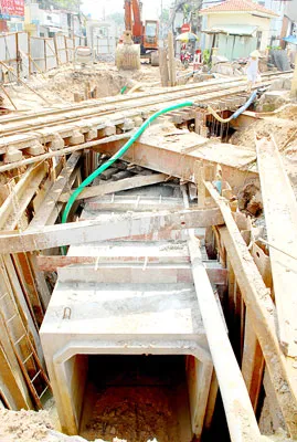 Quy hoạch thoát nước từ năm 2001 - 15 lưu vực thoát nước mưa, nước bẩn