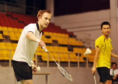 Háo hức đợi màn so tài Tiến Minh và Peter Gade!