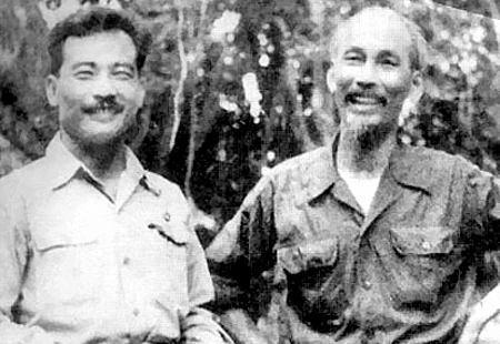 Bác Hồ với Hoàng thân Xuphanuvông