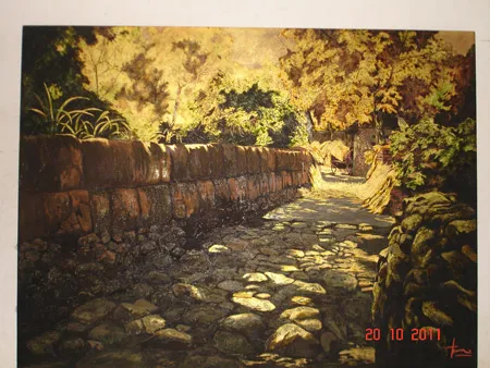Hoạ sĩ 8X với “Ba lối nhỏ, một con đường lớn” ảnh 2 Hoạ sĩ 8X với “Ba lối nhỏ, một con đường lớn” ảnh 2