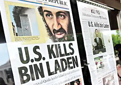 Báo chí thế giới đưa đậm thông tin cái chết của Osama bin Laden. Báo chí thế giới đưa đậm thông tin cái chết của Osama bin Laden.
