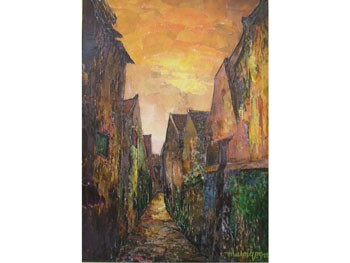 “Hoi An deserted ancient street” by Mai Ngoc “Hoi An deserted ancient street” by Mai Ngoc