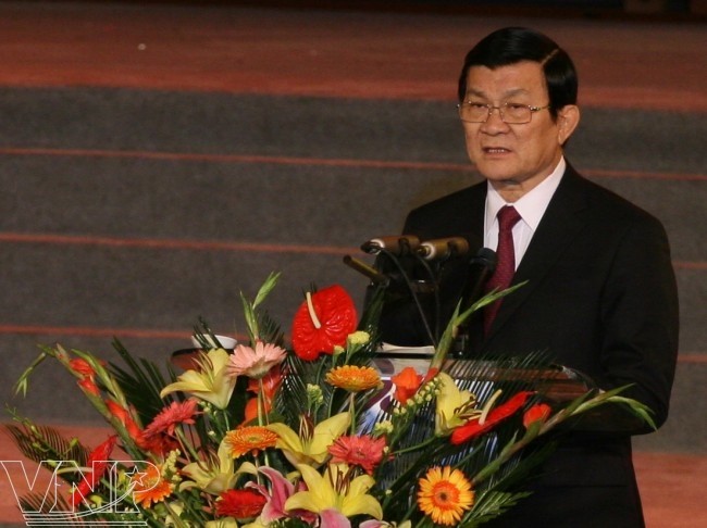 State President Truong Tan Sang