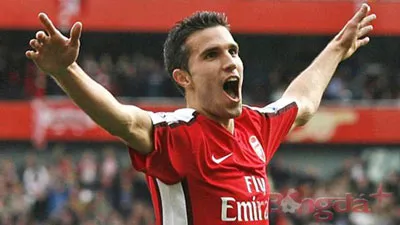 Van Persie lỗi hẹn với kỷ lục