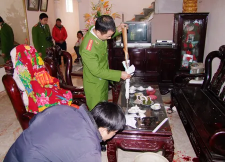 Khẩu súng tự chế gây ra án mạng Khẩu súng tự chế gây ra án mạng