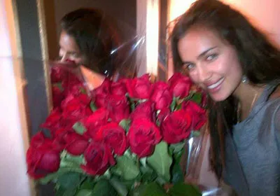 Quà sinh nhật tặng Irina.