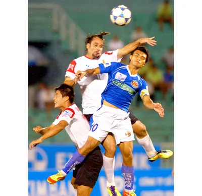 Vòng 3 Super League 2012: Navibank Sài Gòn trắng tay trên sân nhà