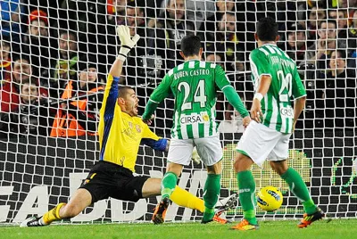 Lần thứ 400 của Xavi