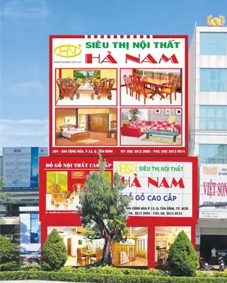 Hà Nam Cộng Hòa với 7 tầng siêu thị Hà Nam Cộng Hòa với 7 tầng siêu thị