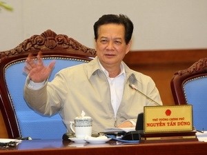 PM Dung speaks at the meeting (Source: Vietnam News Agency) PM Dung speaks at the meeting (Source: Vietnam News Agency)
