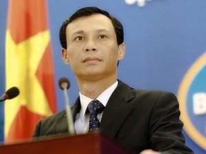 Foreign Ministry spokesperson Luong Thanh Nghi (Source: Vietnam News Agency) Foreign Ministry spokesperson Luong Thanh Nghi (Source: Vietnam News Agency)