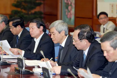Cuộc họp có sự tham gia của lãnh đạo thành phố Hải Phòng và một số Bộ, Ban ngành - Ảnh VGP Cuộc họp có sự tham gia của lãnh đạo thành phố Hải Phòng và một số Bộ, Ban ngành - Ảnh VGP