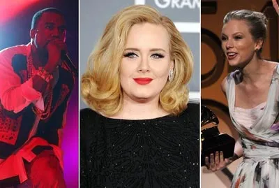 Các nghệ sĩ chiến thắng tại lễ trao giải Grammy 2012