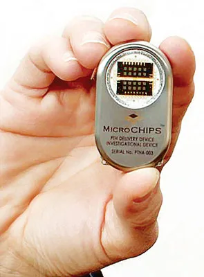 Chip tự động tiêm thuốc cho bệnh nhân