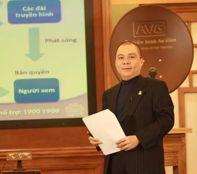 Chủ tịch AVG Phạm Nhật Vũ. Ảnh: Q.Th