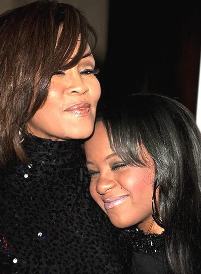 Whitney Houston và con gái Whitney Houston và con gái