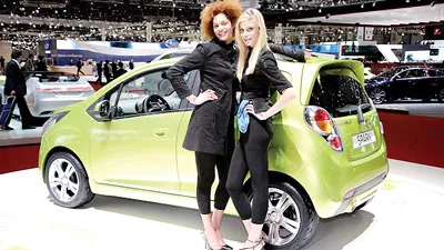 Mẫu xe chạy điện Chevrolet Spark của GM Mẫu xe chạy điện Chevrolet Spark của GM