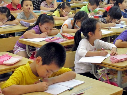 Extra classes for primary students will be banned from July 1 Extra classes for primary students will be banned from July 1