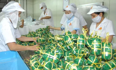 Công nhân Công ty Vissan được chăm lo đời sống tốt. Ảnh: KIM NGÂN Công nhân Công ty Vissan được chăm lo đời sống tốt. Ảnh: KIM NGÂN