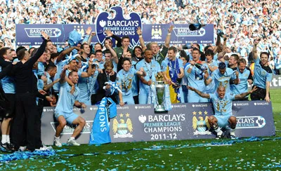 Manchester City lên ngôi vô địch Giải Ngoại hạng Anh 2011-2012