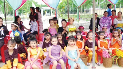 Bình Phước: Khánh thành Trường Mầm non Quang Minh ảnh 2 Bình Phước: Khánh thành Trường Mầm non Quang Minh ảnh 2