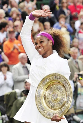 Lần thứ 5 vô địch Wimbledon: Serena vẫn còn quá mạnh