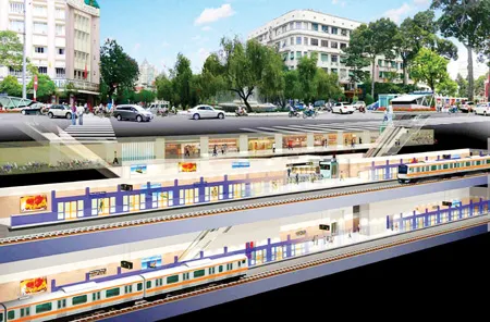TPHCM khởi công xây dựng 17,1 km metro đầu tiên