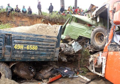 Scene of the accident Scene of the accident