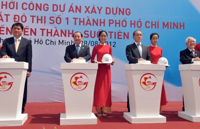 Leadership of the Ministry of Transport, HCM City leaders attend the ceremony of the start of the project Leadership of the Ministry of Transport, HCM City leaders attend the ceremony of the start of the project