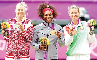 Serena Williams hoàn tất Grand Slam vàng