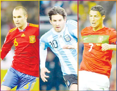 Giải thưởng Cầu thủ xuất sắc nhất châu Âu: UEFA nêu danh bộ 3