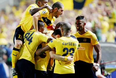 Kết quả lượt đi vòng play-off Champions League (rạng sáng 23-8)