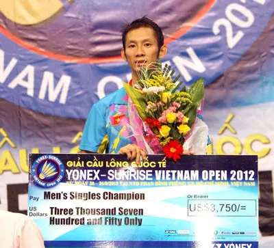 Tiến Minh vô địch Việt Nam Open 2012