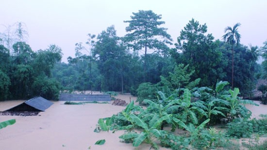 Flood devastation in Thanh Hoa Province (Photo: VNExpress) Flood devastation in Thanh Hoa Province (Photo: VNExpress)