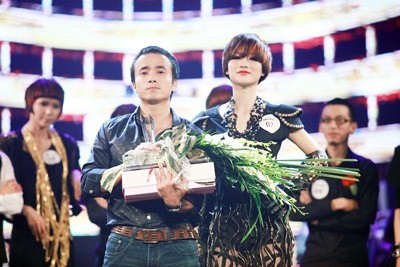 Young hair designer Nguyen Truong Son and his winning hair style Young hair designer Nguyen Truong Son and his winning hair style