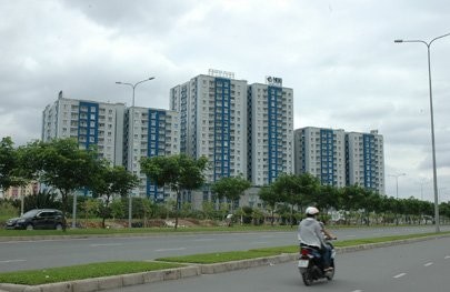 Apartments at Carina Plaza Complex on Vo Van Kiet Boulevard in District 8 in HCMC sold for VND13.2 million per square meter Apartments at Carina Plaza Complex on Vo Van Kiet Boulevard in District 8 in HCMC sold for VND13.2 million per square meter