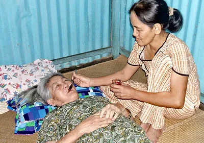 Cứu giúp bà Bông mắc bệnh hiểm nghèo