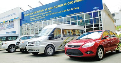 Car sales drop despite promotions ảnh 1 Car sales drop despite promotions ảnh 1