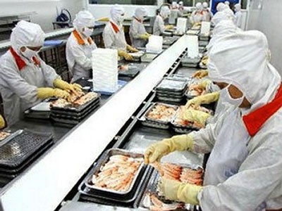 Seafood being processed for export in Vietnam (Photo: VNA) Seafood being processed for export in Vietnam (Photo: VNA)