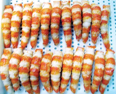 Sản phẩm tôm làm từ Surimi Sản phẩm tôm làm từ Surimi