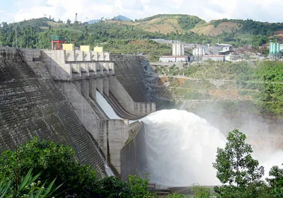 Đập thủy điện Sông Tranh 2. Đập thủy điện Sông Tranh 2.