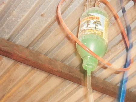 Hình 3: Bộ lọc khí biogas Hình 3: Bộ lọc khí biogas