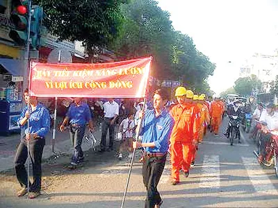 Phong trào thi đua tiết kiệm điện. Phong trào thi đua tiết kiệm điện.
