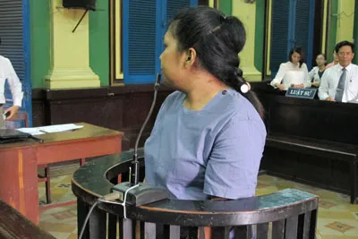 Bị cáo Chutima Khonkla Bị cáo Chutima Khonkla