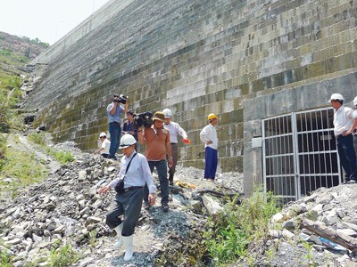 Tremors are reoccurring in the Song Tranh 2 Hydropower Plant area in Quang Nam Province (Photo: SGGP) Tremors are reoccurring in the Song Tranh 2 Hydropower Plant area in Quang Nam Province (Photo: SGGP)