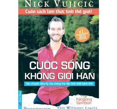 Book cover of Nick Vujicic’s autobiography Book cover of Nick Vujicic’s autobiography