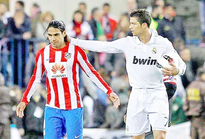 Falcao chạm trán Ronaldo