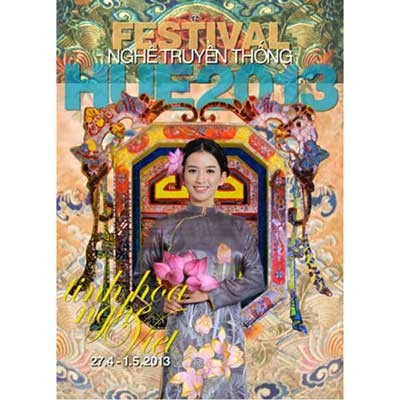 Promotional poster for Hue Traditional Crafts Festival Promotional poster for Hue Traditional Crafts Festival