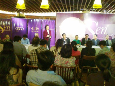 At the press brief ( Photo: U. Phuong) At the press brief ( Photo: U. Phuong)